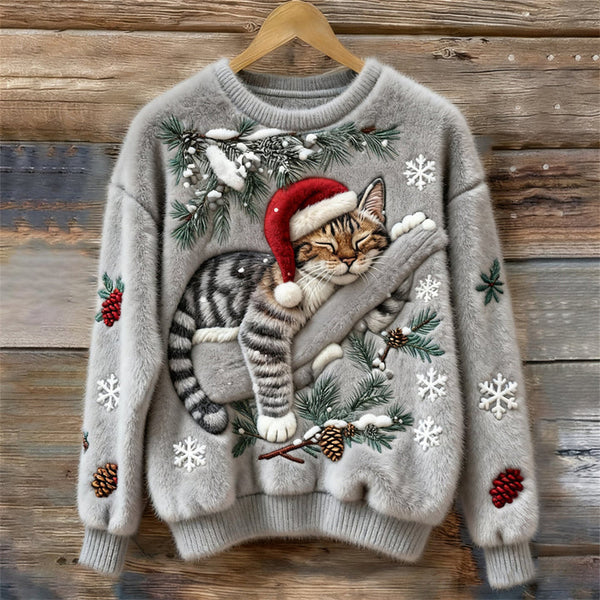 Jersey de Navidad de Gatos